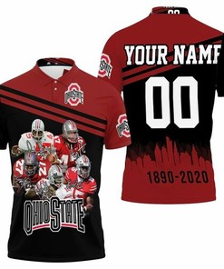 Ohio State Buckeyes Legend Players Signed 130Th Anniversary Personalized Polo Shirt