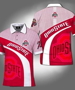 Ohio State Buckeyes Ncaa 3D Polo Shirt