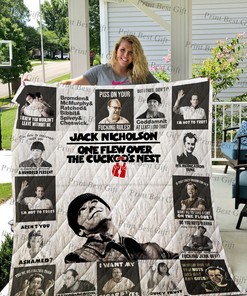 One Flew Over The CuckooS Nest Poster Quilt Bedding Set Bedroom Decor, Gifts for Family
