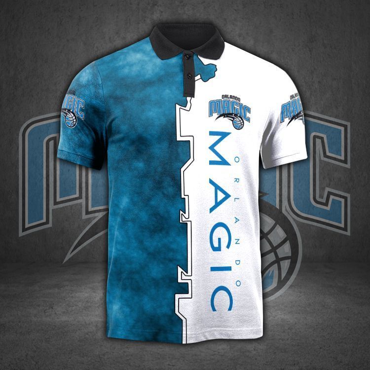 Orlando Magic 64489 3D Polo Shirt