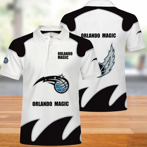 Orlando Magic Button Up Polo Shirt