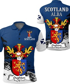 Oughton Scottish Family Crest Scotland Special Polo Shirt - Golf Shirt