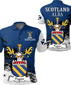 Pagan Scottish Family Crest Scotland Special Polo Shirt - Golf Shirt