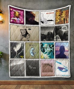 Palace Music Album Covers Quilt Bedding Set Blanket for Home Decoration and Gifts