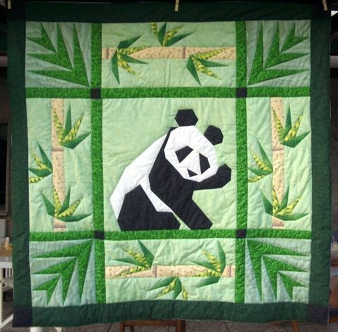 Panda Quilt Bedding Set Bedroom Decor, Gifts for Family