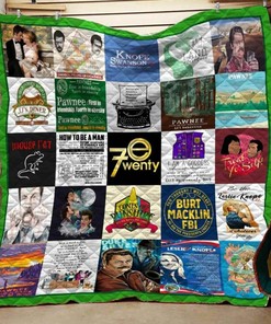 Parks And Recreation Quotes Customizable Quilt Blanket Bedding Set, Perfect for Sitcom Fans and Family Gifts