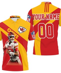 Patrick Manohomes 15 Kansas City Chiefs Afc West Division Champions Super Bowl 2021 Personalized Polo Shirt