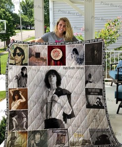 Patti Smith Albums Cover Poster Quilt Bedding Set- Personalize for Home Decor or Picnic