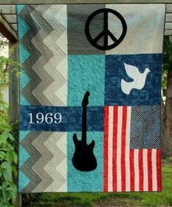 Peace Quilt Bedding Set Bedroom Decor, Gifts for Family