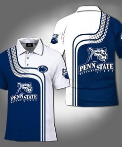 Penn State Nittany Lions Ncaa 3D Polo Shirt,