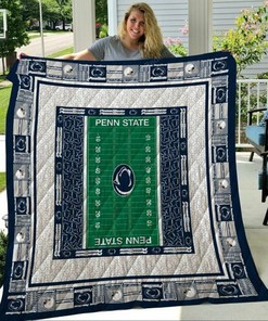 Penn State Nittany Lions Quilt Bedding Set Blanket - Ideal for Home Decoration and Family Gifts