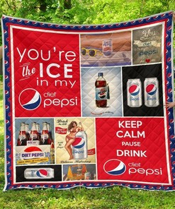 Pepsi Diet Funny Gift For Soft Drink Lover Quilt Bedding Set Bedroom Decor, Gifts for Family