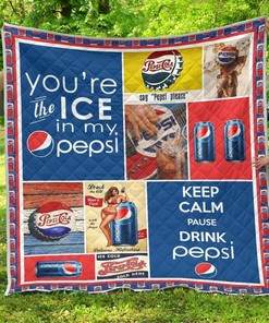 Pepsi Funny Gift For Soft Drink Lover Quilt Bedding Set Bedroom Decor, Gifts for Family