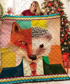 Personalize Your Bedroom with a Fox Quilt Bedding Set and Matching Pillowcases