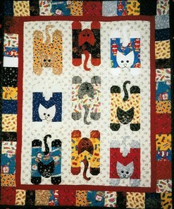 Personalize Your Home with a Custom Cat Quilt Bedding Set for Family Gift Giving