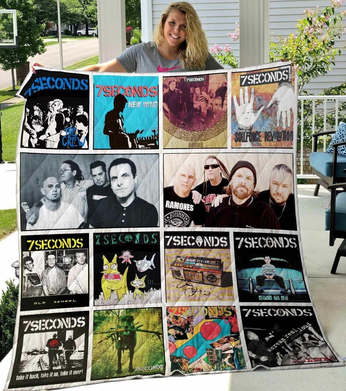 Personalized 7Seconds Quilt Blanket Bedding Set - Gifts for Fans and Family