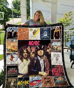 Personalized Ac/Dc Albums Cover Quilt Bedding Set - Gifts for Fans and Family