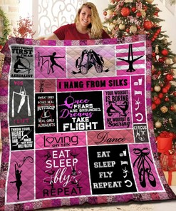 Personalized Aerialist Quilt Bedding Set - Great for Bedroom Decoration and Family Gifts
