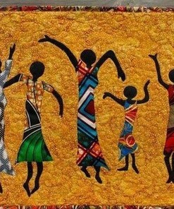 Personalized African Cheering Quilt Bedding Set - Great for Bedroom Decor and Family Gifts