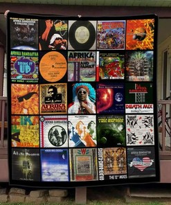 Personalized Afrika Bambaataa Quilt Bedding Set - Great Gifts for Family