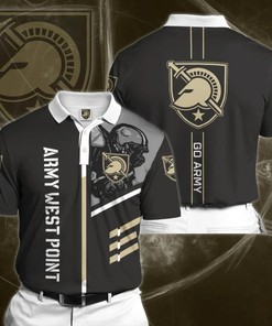 Personalized Army Black Knights No10 Polo Shirt, 3D All Over Print
