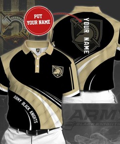 Personalized Army Black Knights No63 Polo Shirt, 3D All Over Print