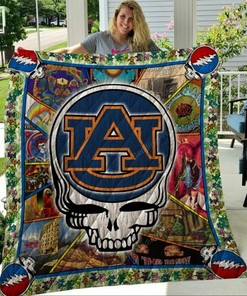 Personalized Auburn Tigers Quilt Bedding Set Blanket for Home Decoration and Family Gifts