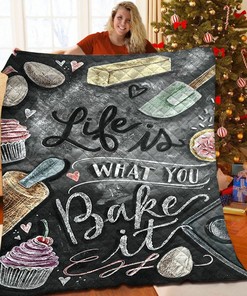 Personalized Baking Quilt Bedding Set for Kitchen Decor, Ideal for Family Gifts