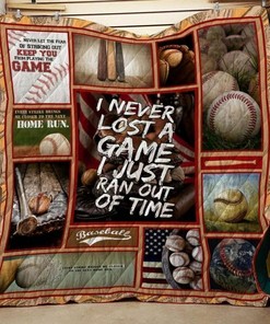 Personalized Baseball Quilt Bedding Set with Custom Name or Quote for Family Gifts