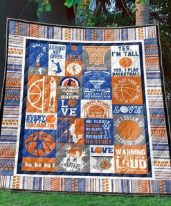 Personalized Basketball Dream Quilt Bedding Set - Gifts for Family and Bedroom Decor