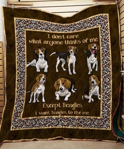 Personalized Beagle 09 Quilt Bedding Set for Home Decoration and Picnic - Great Gifts for Family