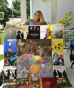Personalized Bee Gees Quilt Bedding Set Blanket - Gifts for Fans and Family
