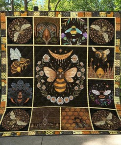 Personalized Bee Tu180703A Tbg Quilt Bedding Set Blanket - Great for Bedroom Decor and Family Gifts