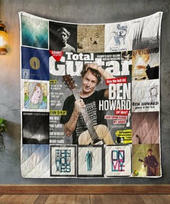 Personalized Ben Howard Album Quilt Bedding Set - Great for Bedroom Decor and Family Gifts