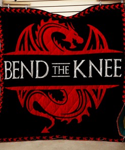 Personalized Bend The Knee Quilt Bedding Set - Suitable for Home Decoration and Picnic