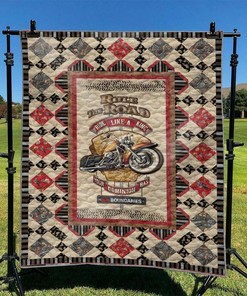 Personalized Biker Quilt Bedding Set Blanket - Suitable for Home Decoration and Picnic