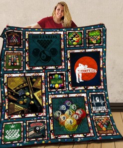 Personalized Billiard Quilt Bedding Set for Home Decoration and Picnics