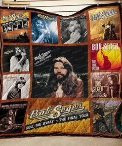 Personalized Bob Seger Quilt Bedding Set for Home Decor and Family Gifts