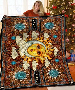 Personalized Bohemian Quilt Bedding Set - Perfect for Bedroom Decor and Picnics