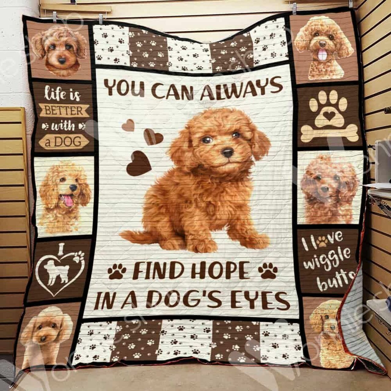 Personalized Boxer Heart Quilt Bedding Set - Ideal Gifts for Family