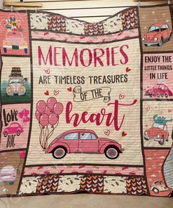 Personalized Bug Car Bedding Set Blanket - Great for Bedroom Decor and Family Gifts