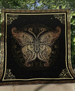 Personalized Butterfly Qn130707 Quilt Bedding Set for Home Decoration, Great for Bedroom Decoration and Family Gifts