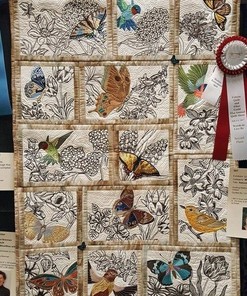 Personalized Butterfly Quilt Bedding Set Great for Bedroom Decoration