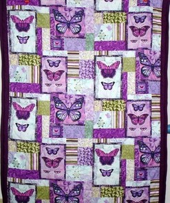 Personalized Butterfly Quilt Bedding Set - Great for Bedroom Decoration