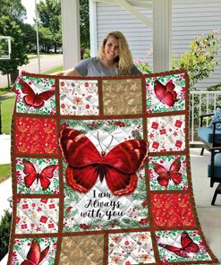 Personalized Butterfly Quilt Bedding Set for Bedroom Decor and Family Gifts