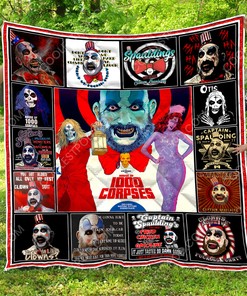 Personalized Captain Spaulding Quilt Bedding Set for Home Decoration and Family Gifts
