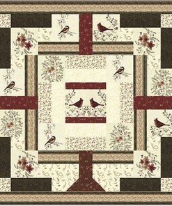 Personalized Cardinal Bird Quilt Bedding Set - Suitable for Home Decoration and Picnic