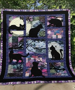 Personalized Cat D010715 Quilt Blanket Bedding Set, Perfect for Bedroom Decor and Family Gifts