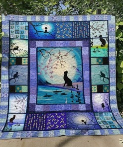 Personalized Cat D010728 Quilt Bed Set Blanket, Great for Home Decoration and Family Gifts