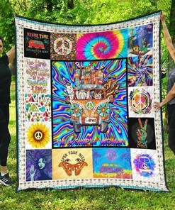 Personalized Cat and Wind Quilt Blanket Bedding Set for Home Decoration, Picnic, and Gifts for Family